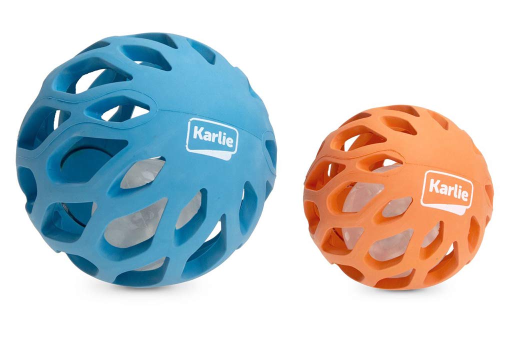 Karlie Kauçuk Led Lambalı Köpek Oyuncağı, 8 cm