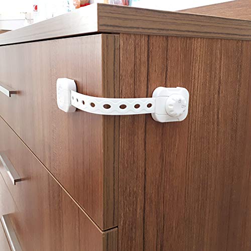 Agubugu Baby AGU-077 Şifreli Çok Amaçlı Çocuk Kilidi, Beyaz