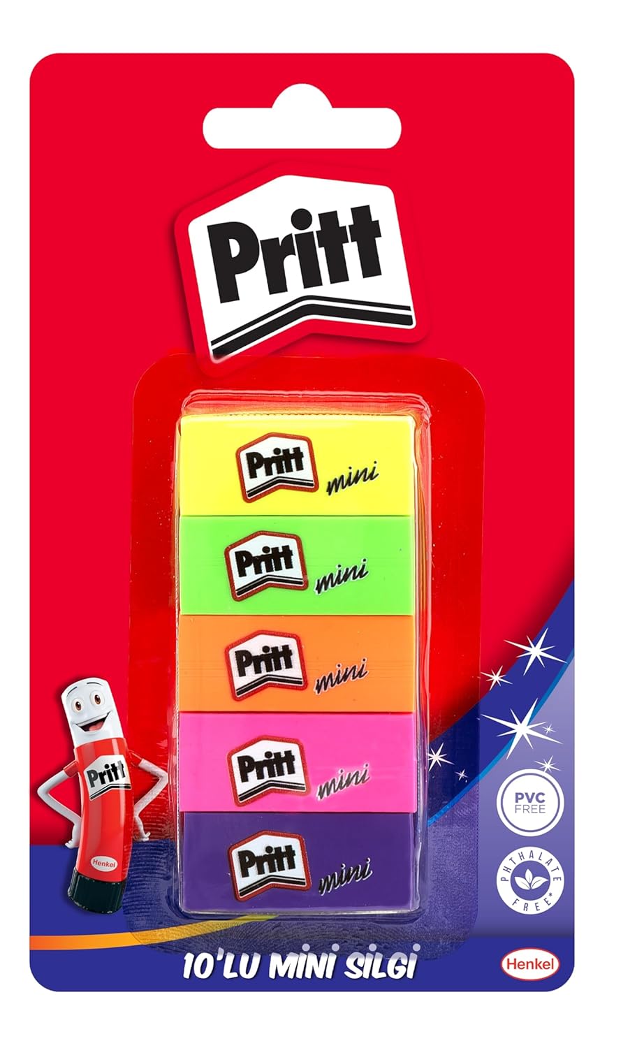 Pritt Mini Silgi 10'lu Blister