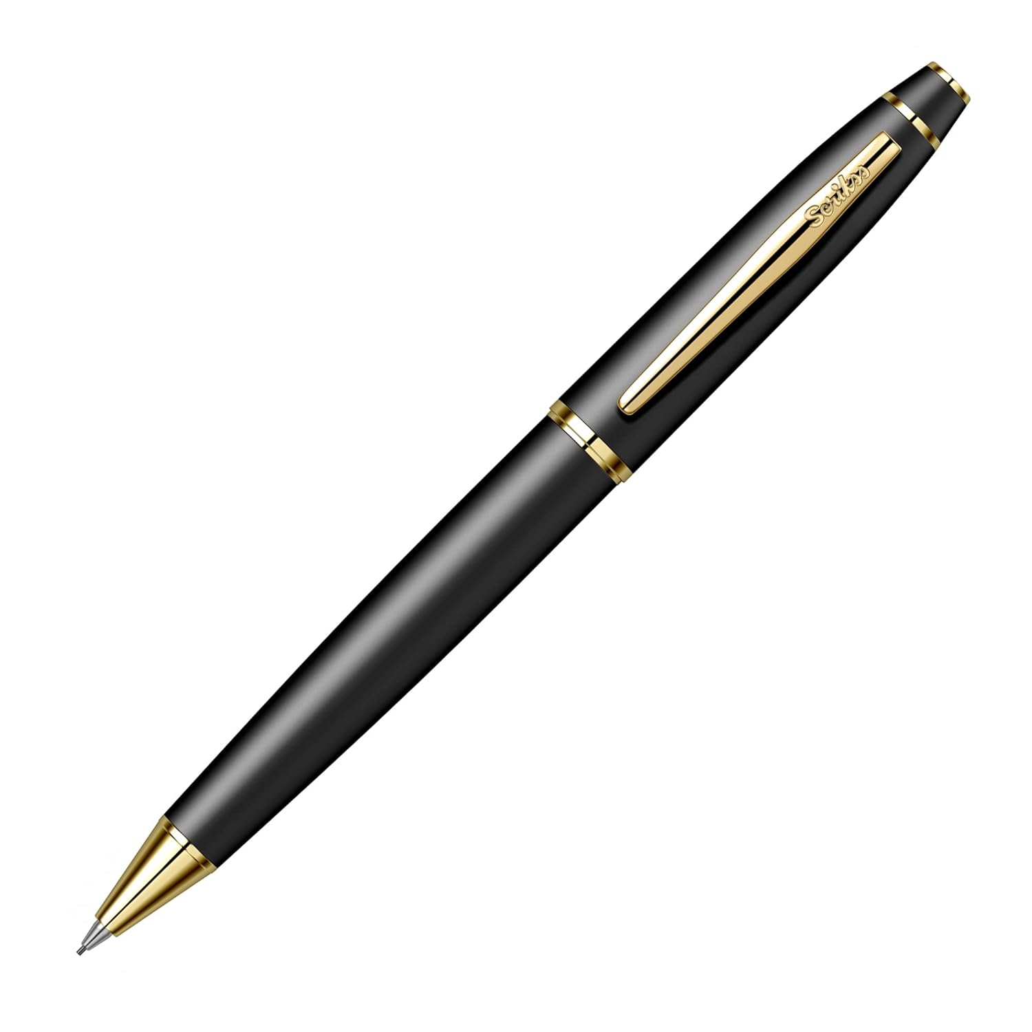 Scrikss Noble 35 Versatil Kalem Mat Siyah Altın
