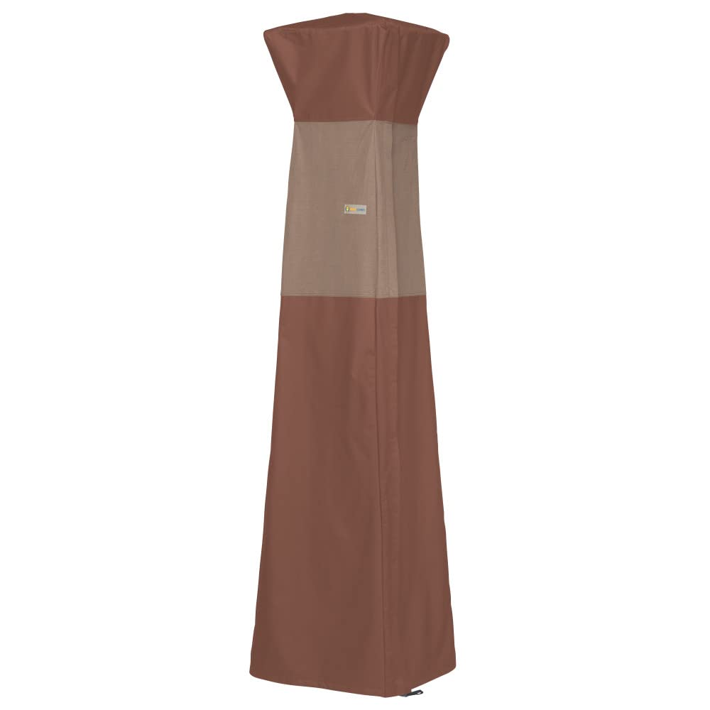 Duck Covers Ultimate Su Geçirmez 20 İnç Veranda Piramit Torch Isıtıcı Kapağı, Dış Mekan Isıtıcı Kapağı