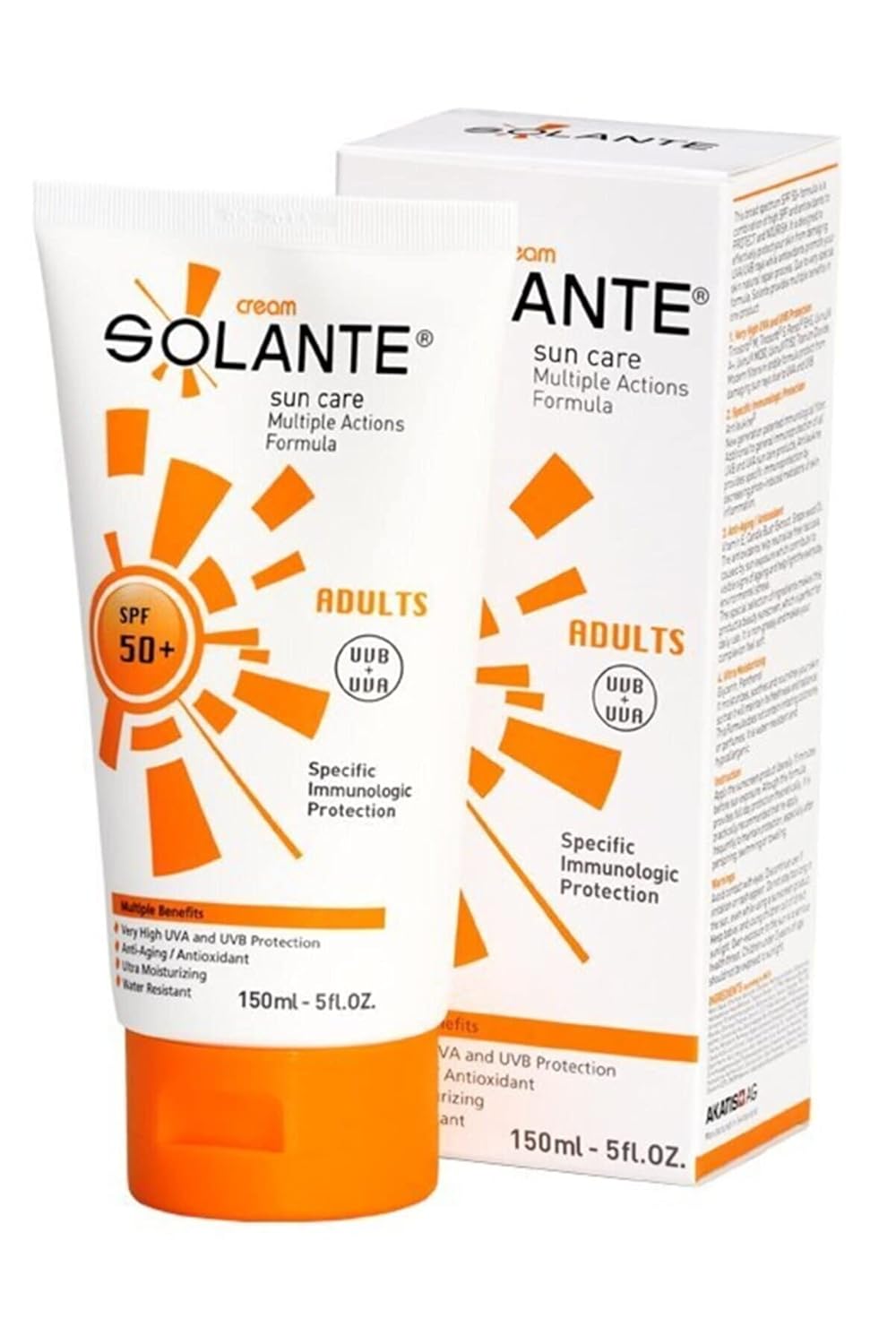 Solante Gold Spf50+ Cream 150ml 1 Paket