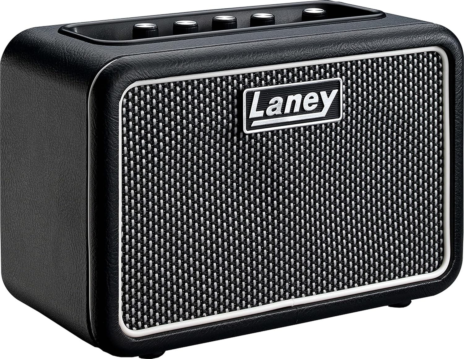 Laney MINI-STB-SUPERG Bluetooth Pil ile Çalışan Gitar Amp Akıllı Telefon Arayüzlü - 6W - Supergroup Edition Siyah