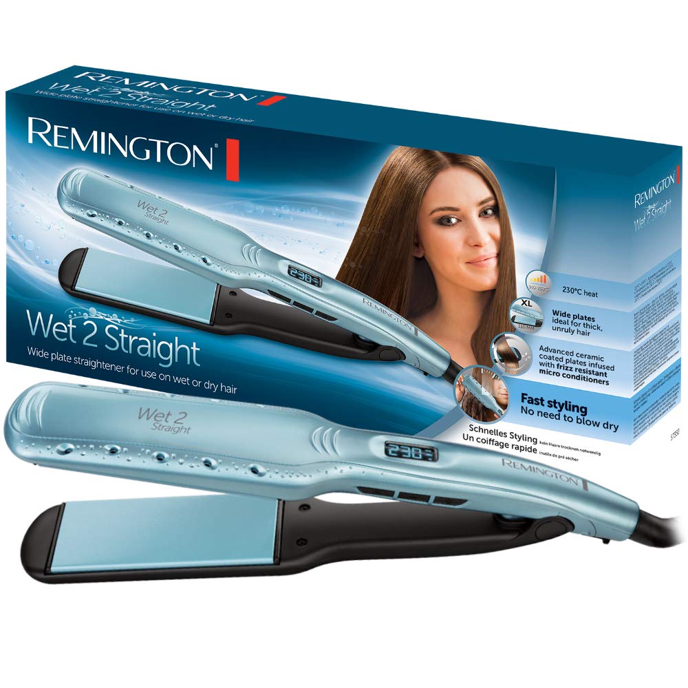 Remington S7350 Wet2Straight Geniş Plakalı Saç Düzleştirici