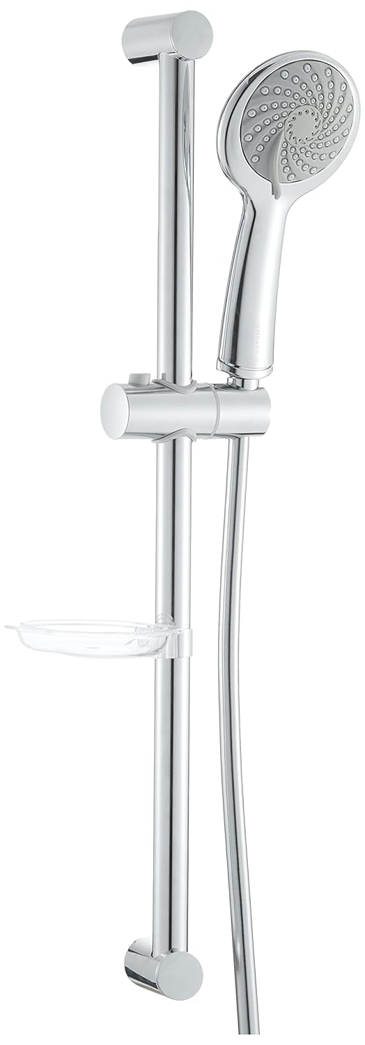 Artema Samba A45680STA 3F Sürgülü El Duşu Takımı, 6 L/Dk Su Akışı, Duvara Monte, Krom