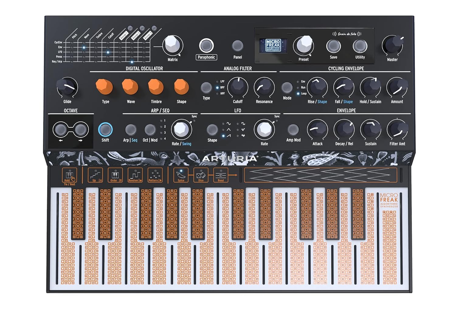 Arturia MicroFreak Deneysel Hibrit Synthesizer