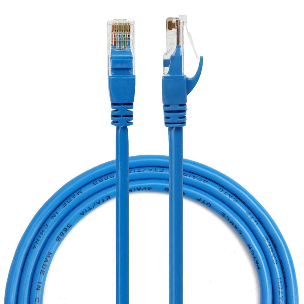 Alfais 4219 Cat6 Ethernet Patch İnternet Kablosu 40 Metre, Mavi
