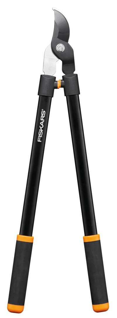 Fiskars Bypass Makas taze odun kesmek için, Yapışmaz kaplama, Sertleştirilmiş hassas çelik, Uzunluk: 81 cm, Siyah, L11, 1027541