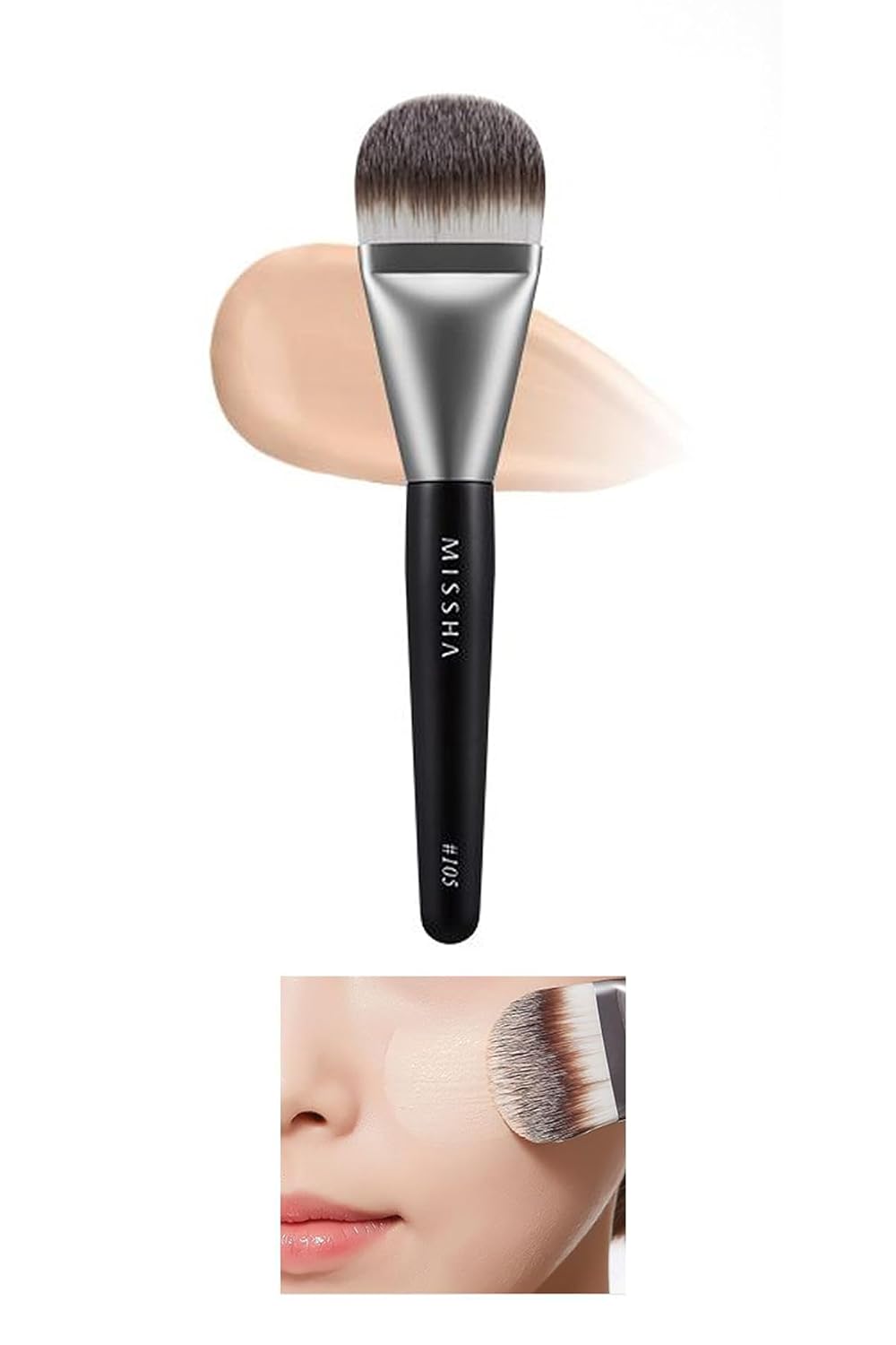 MISSHA Ultra Yumuşak Dokulu Fondöten Fırçası Artistool Foundation Brush #105