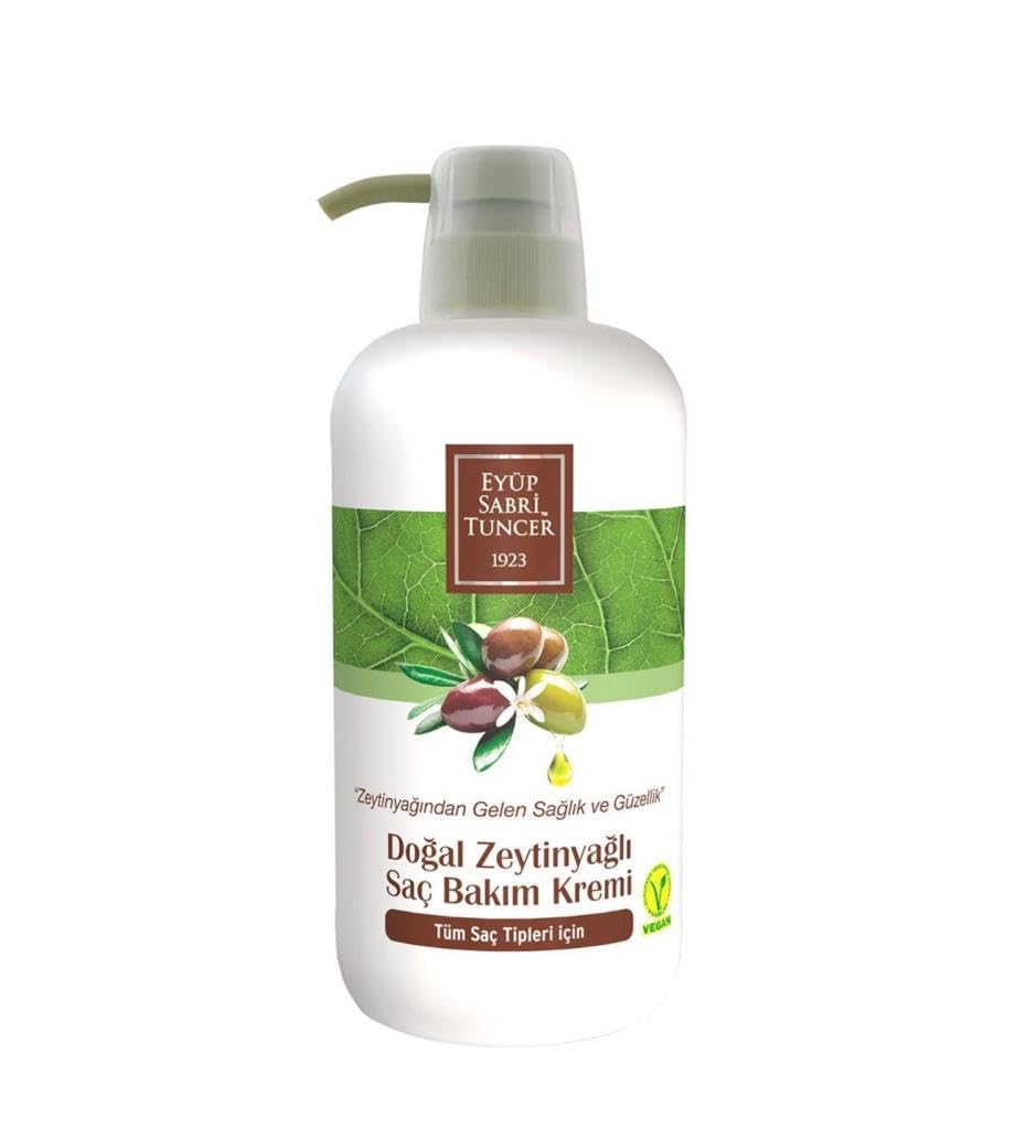 Eyüp Sabri Tuncer Doğal Zeytinyağlı Saç Kremi (600 ml)