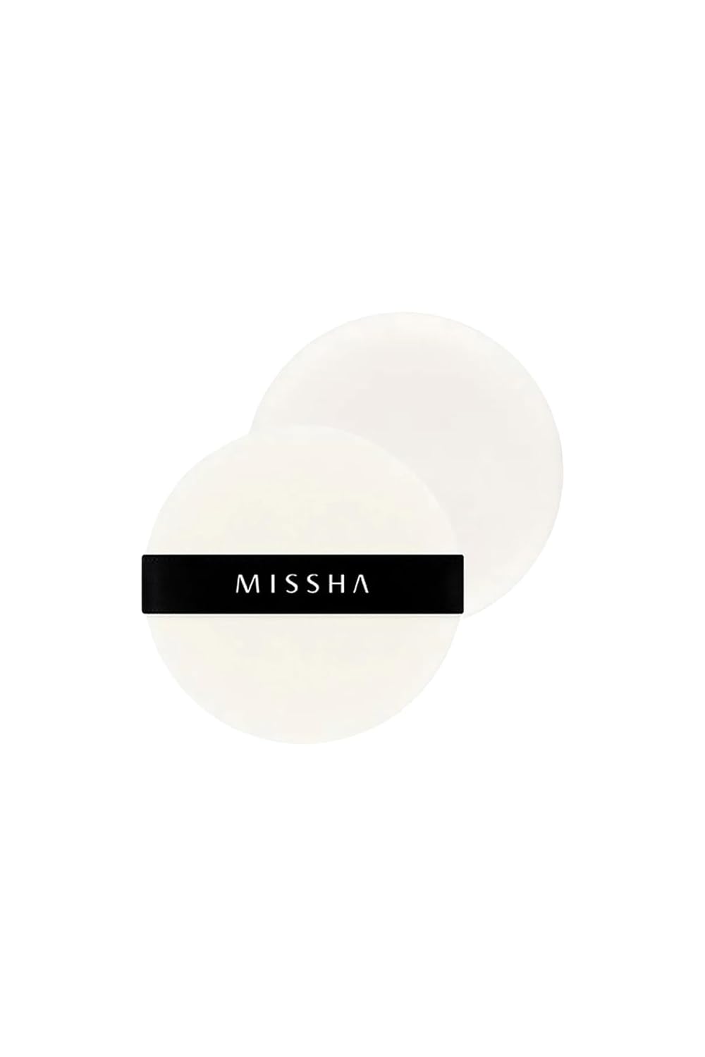 MISSHA Pudra Uygulaması İçin Makyaj Süngeri (Yuvarlak) Compressed Flocking Puff 2 Adet