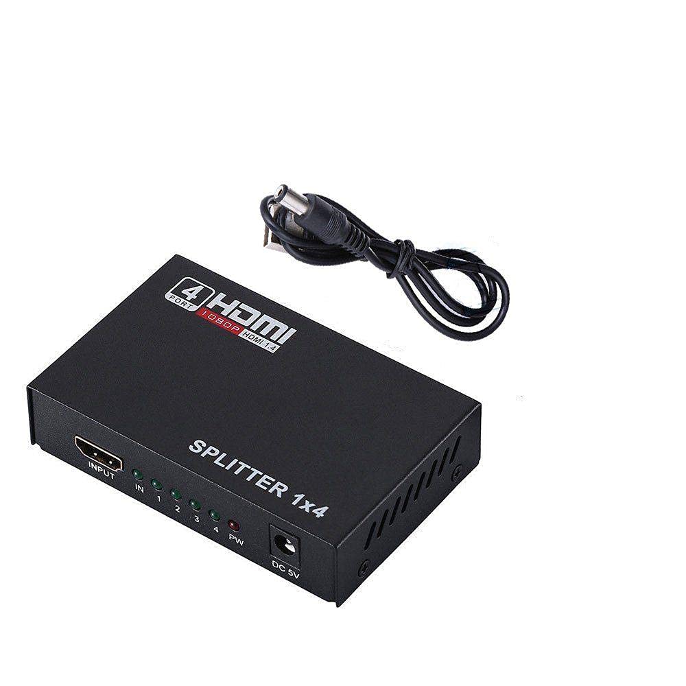 Alfais 4410 4 Port Hdmi SplitterÇoklu Ekran Çoklayıcı Switch