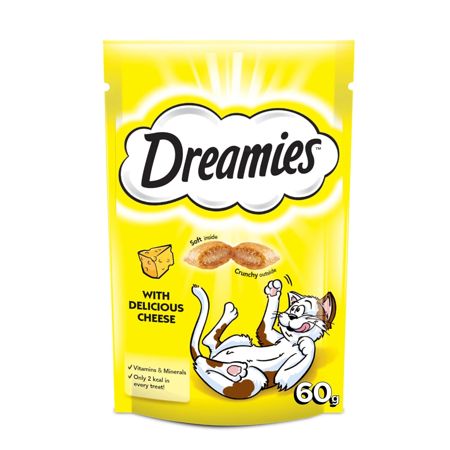 Dreamies Kedi Ödül Maması, Peynirli, 60 gr