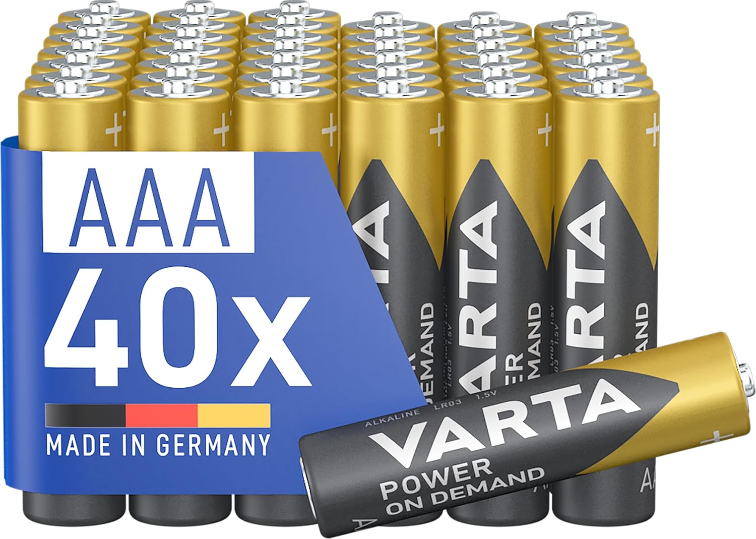 VARTA POWER ON DEMAND AAA FOL10x4 POSTAL