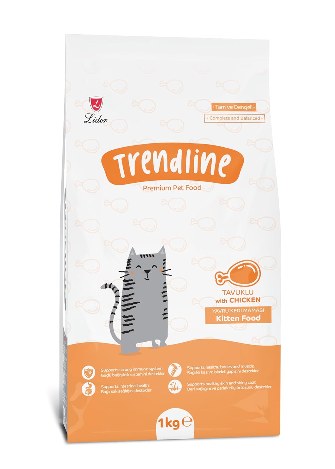Trendline Tavuklu Yavru Kedi Maması 1 kg