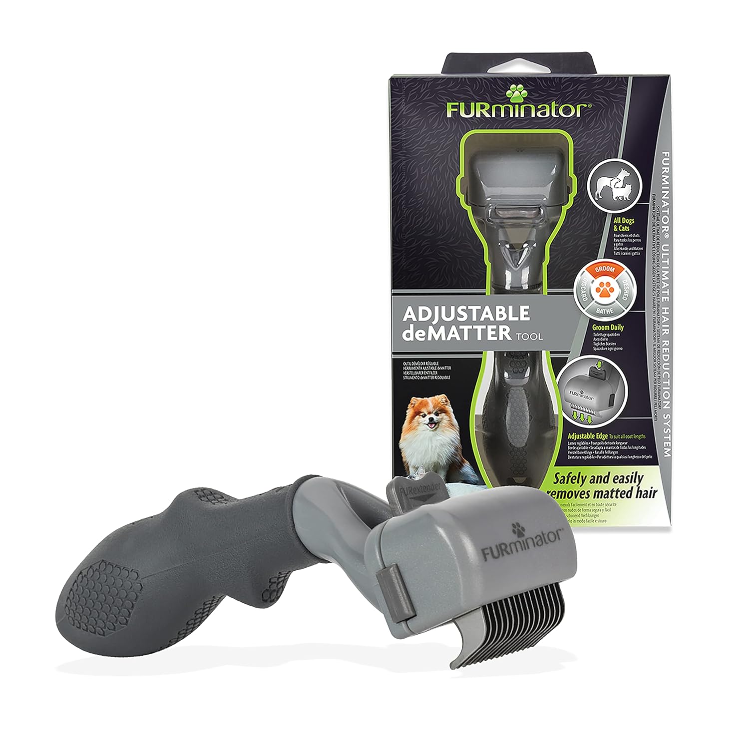 Furminator Kedi ve Köpekler için Kitik Acici Tarak