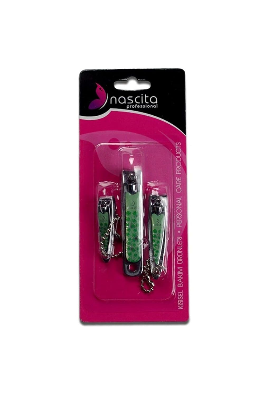 Nascita Desenli El Tırnak Makası Seti (3'Lü)