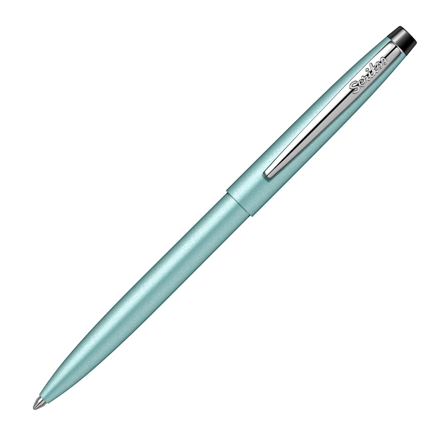 Scrikss F108 Tükenmez Kalem, Kapaktan Basmalı Mekanizma, Mint