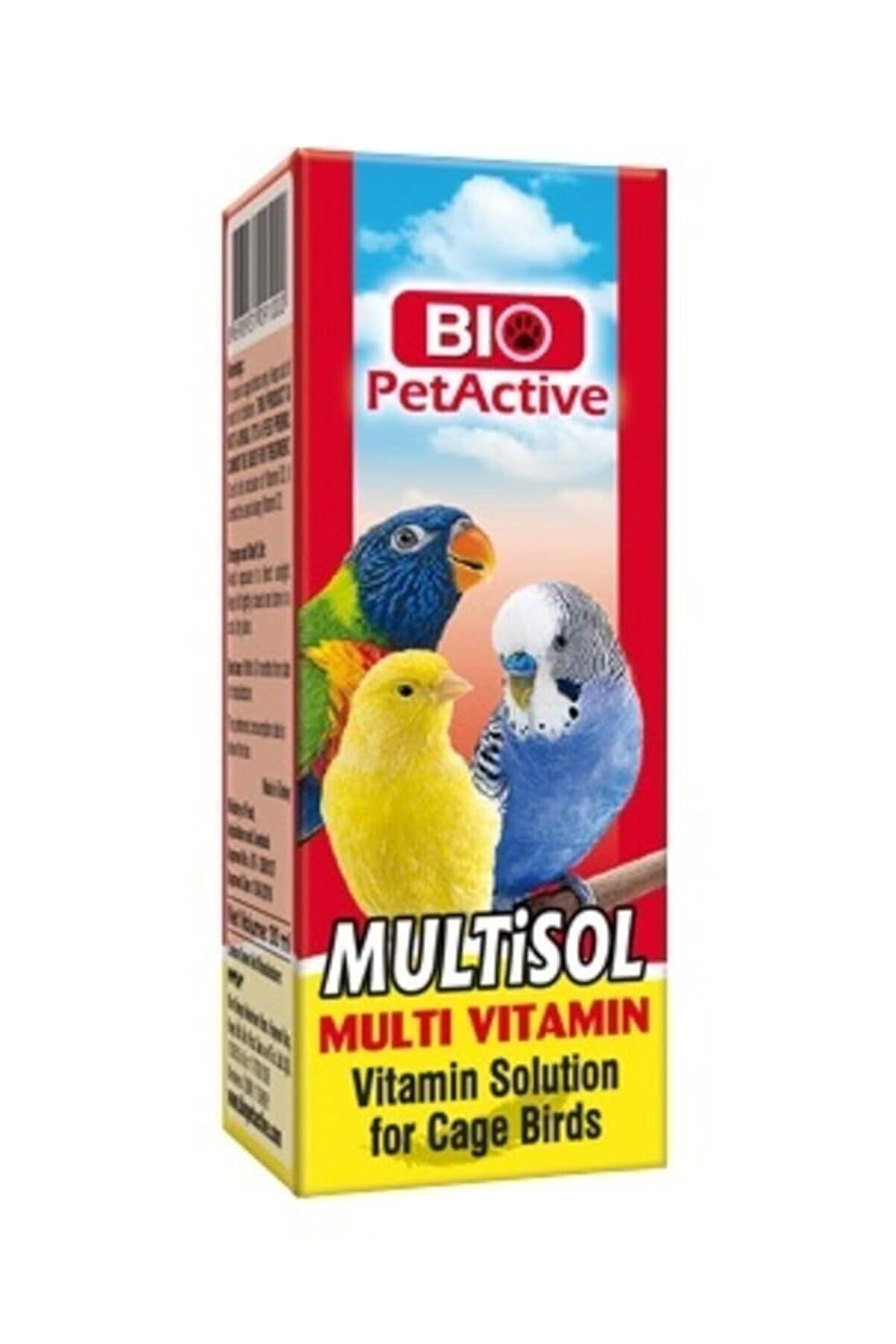 DeepFix BioPet Active Kuşlar İçin Multi Vitamin, Multisol