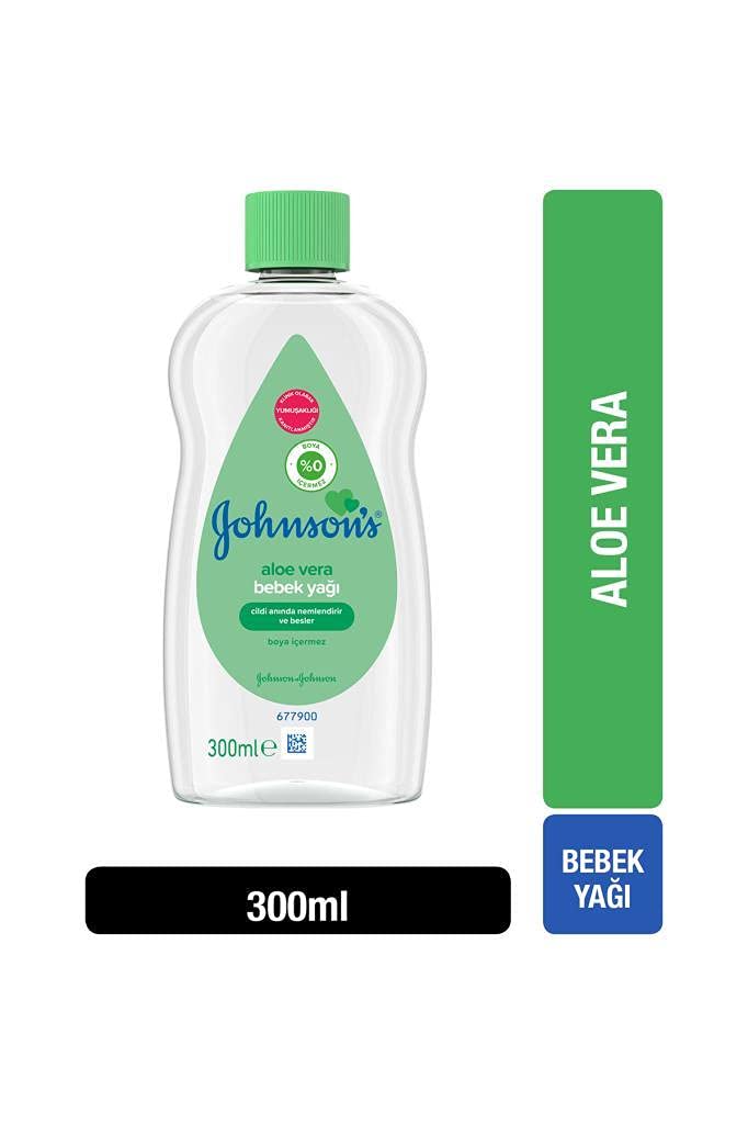 Johnson's Baby Aloe Vera Bebek Yağı 300 mL
