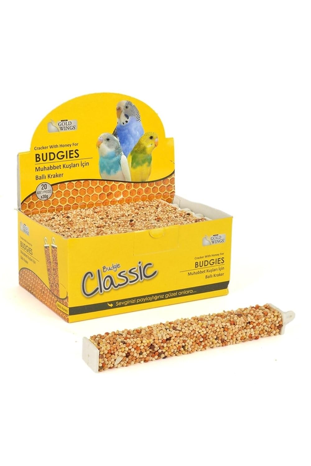 Gold Wings Tava Muhabbet Krakeri, 20'li Paket (20 x 30gr)