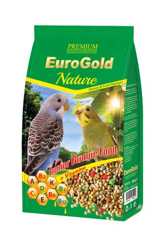 EuroGold Ballı Yavru Muhabbet Kuşu Yemi, 500 Gr