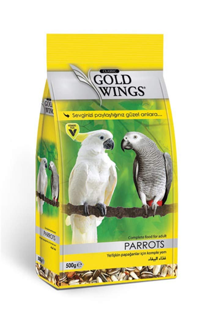 Gold Wings Classic Papağan Yemi, 500 g