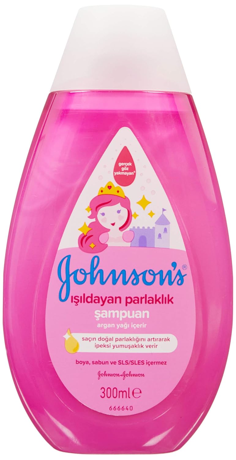 Johnson's Baby Işıldayan Parlaklık Argan Yağı Özlü Şampuan 300 mL