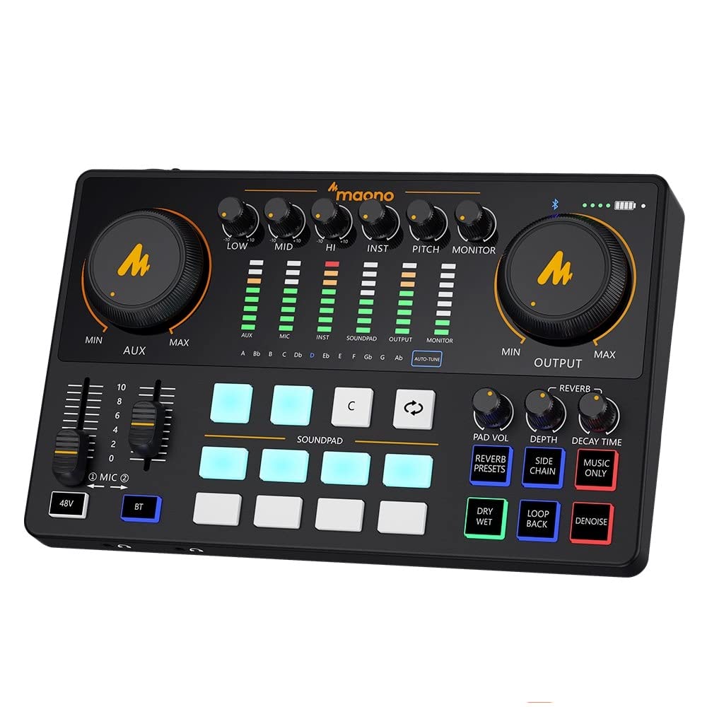 Maono MAONOCASTER AME2A Podcast Seti