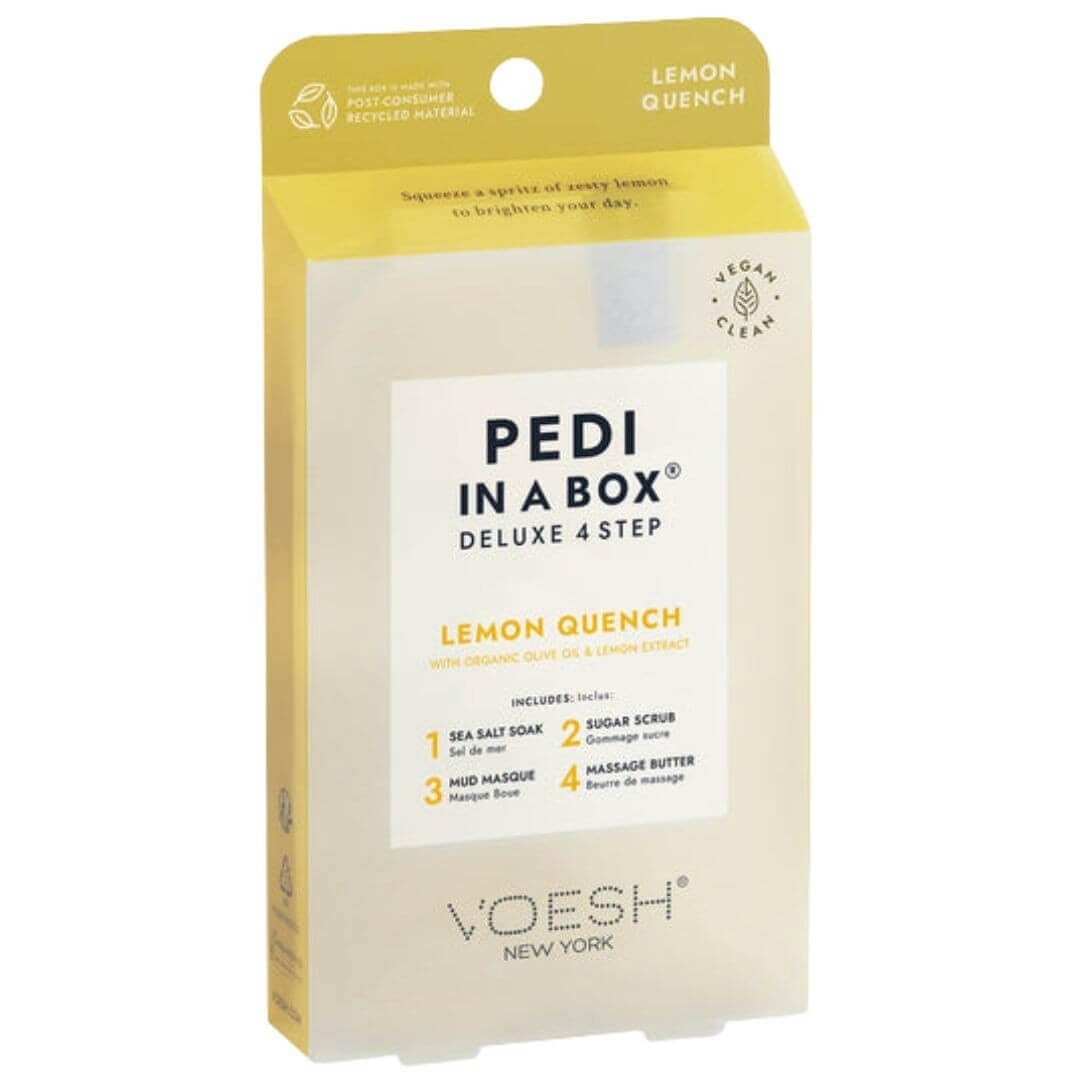 VOESH Pedi In A Box Deluxe 4 Adımlı Pedikür Seti Limon