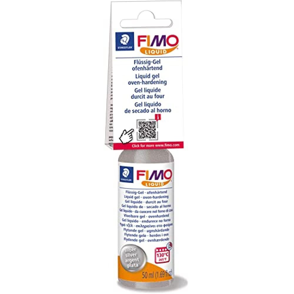 Fimo Liquid Gel Sıvı Jel 50ml N:8050-81 Silver