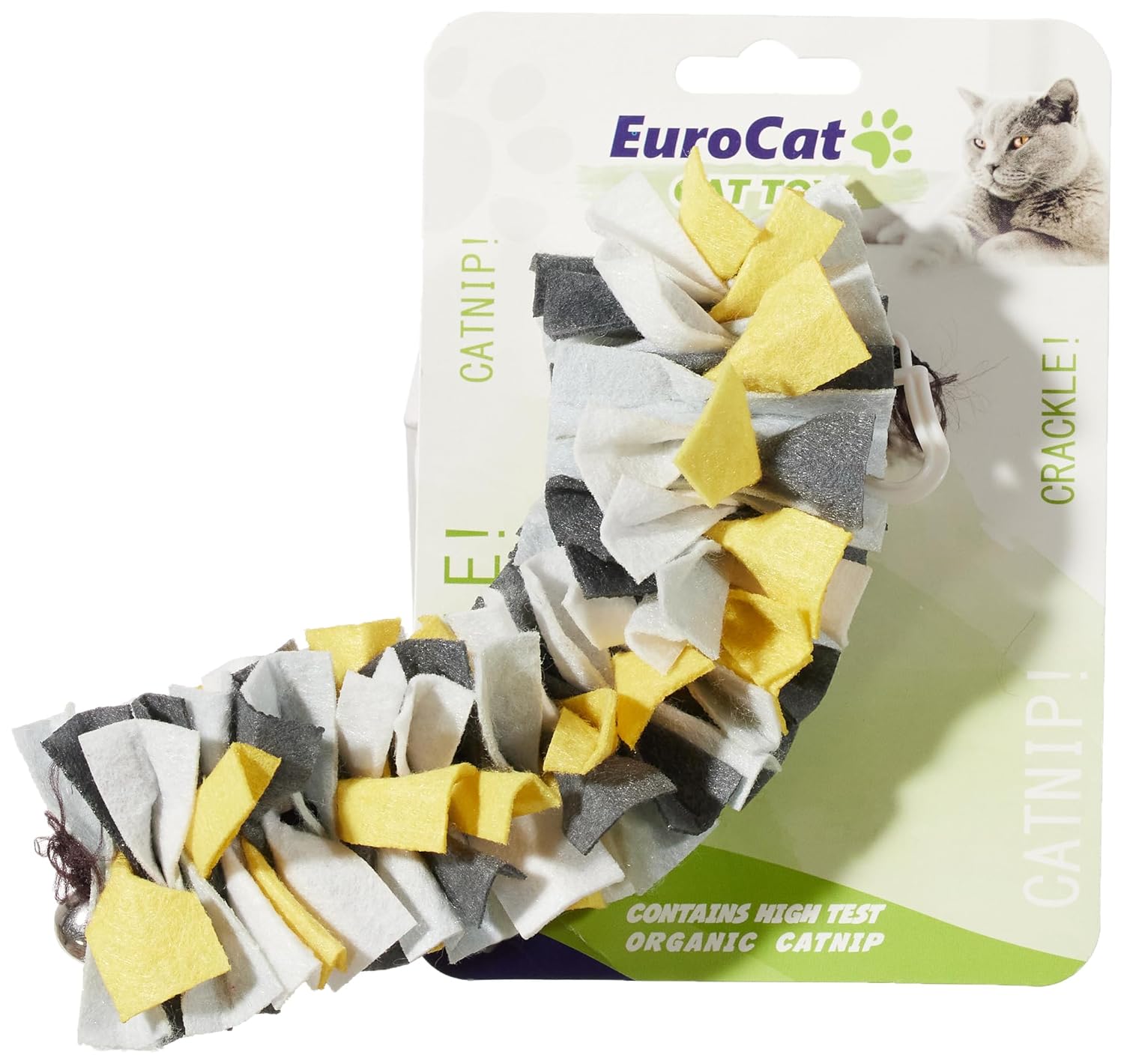 Eurocat Asılabilen Püskül Kedi Oyuncağı, 24 Cm