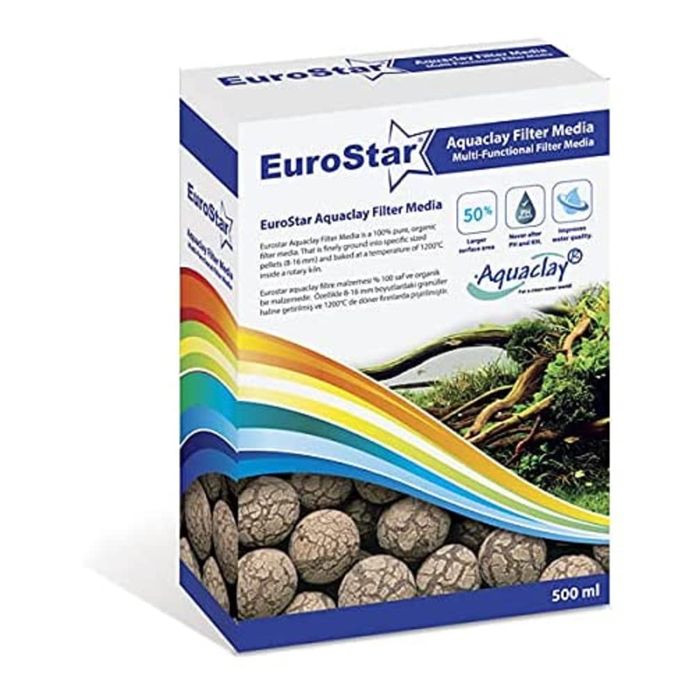 Eurostar Aquaclay Biyolojik Filtre Malzemesi 500 ML