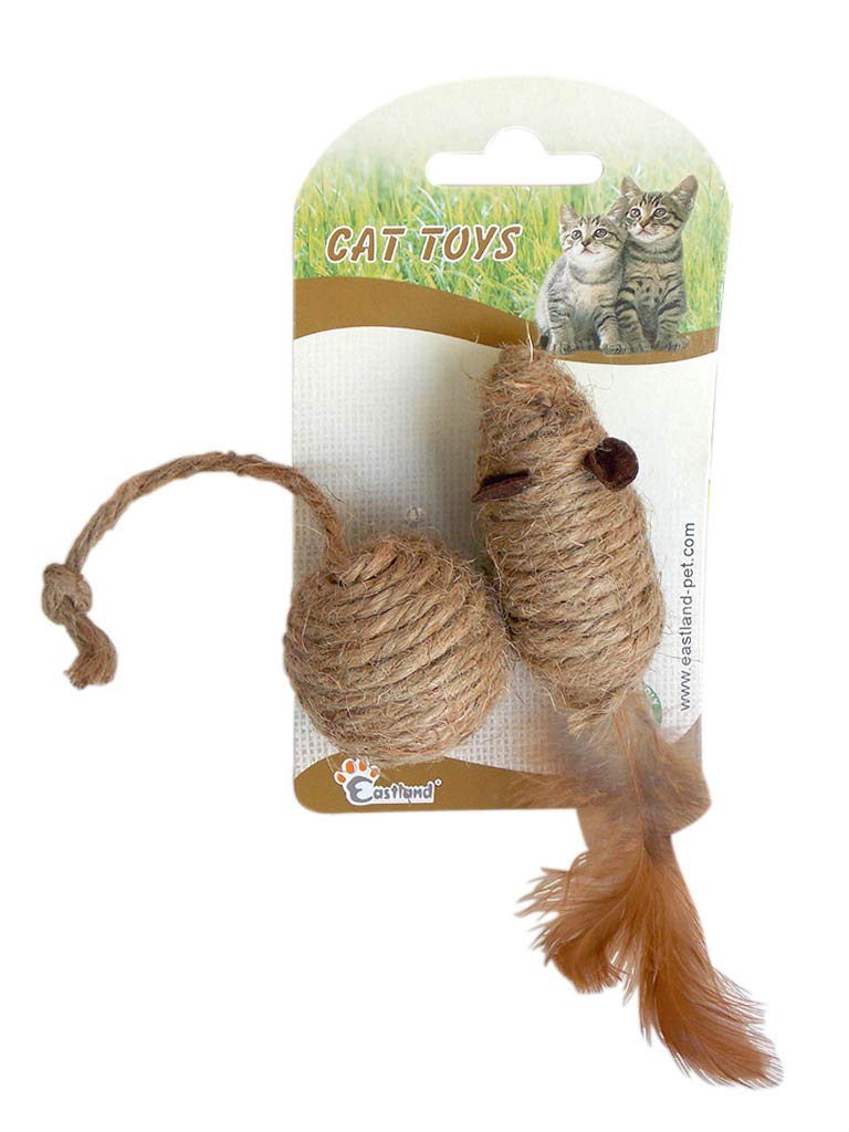 Beeztees Eastland Toplu Fare Şekilli Kedi Oyuncağı, 7 Cm