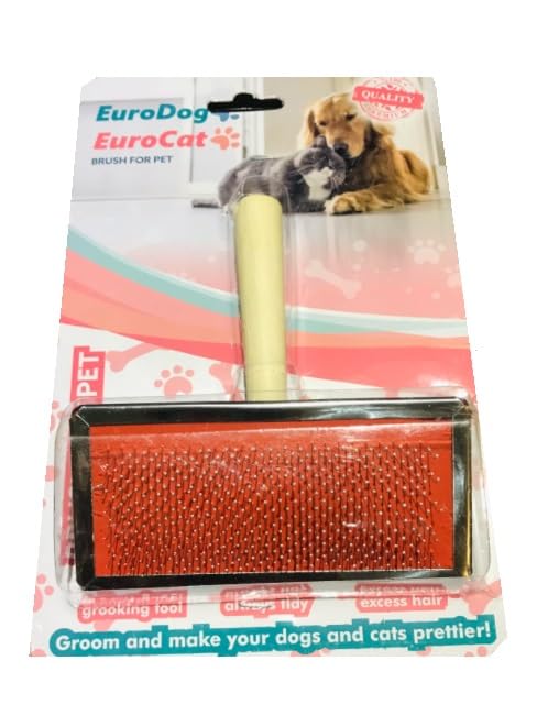 Eurogold Kedi/Köpek Tahta Saplı Fırça X Large
