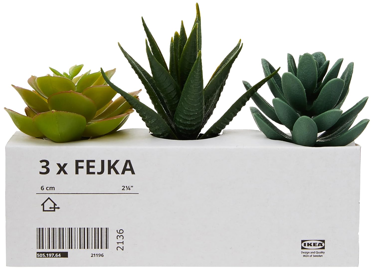 Ikea Saksılı yapay saksı bitkisi, iç ve dış mekan için, 203.953.31, sulu