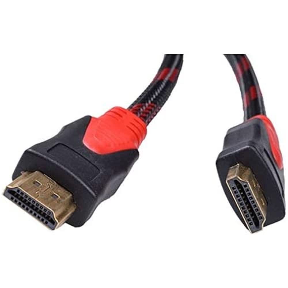 Alfais 4403 HDMI Kablosu 1.4b 3D HDMI Kablosu, Siyah, 30 cm