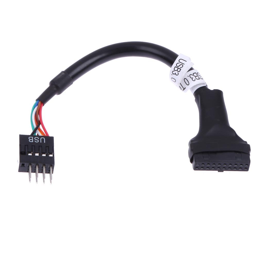 Alfais 5026 19-20 Pin USB 3.0 to 9 USB 2.0 Çevirici Dönüştürücü Adaptör Kablosu