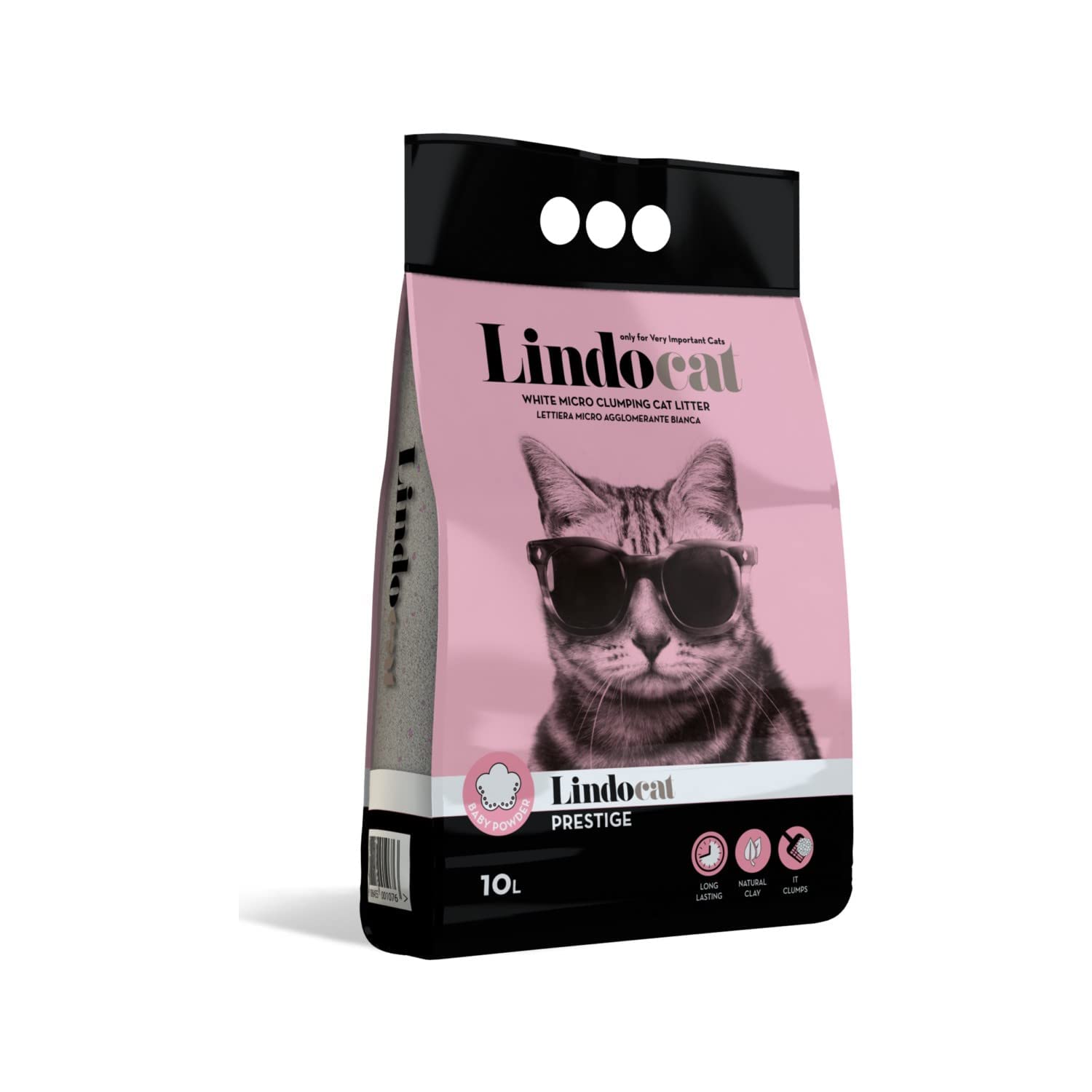 LindoCat Lindo Cat Bebek Pudralı İnce Taneli Kedi Kumu 10 Litre