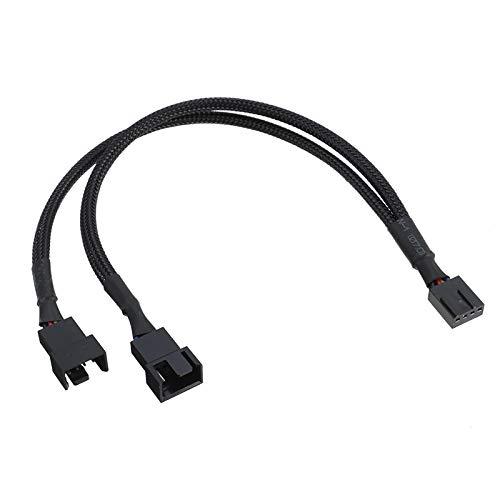 Alfais 5025 Fan Çoklayıcı Y PWM 4 pin Splitter Çoklayıcı Switch Kablosu