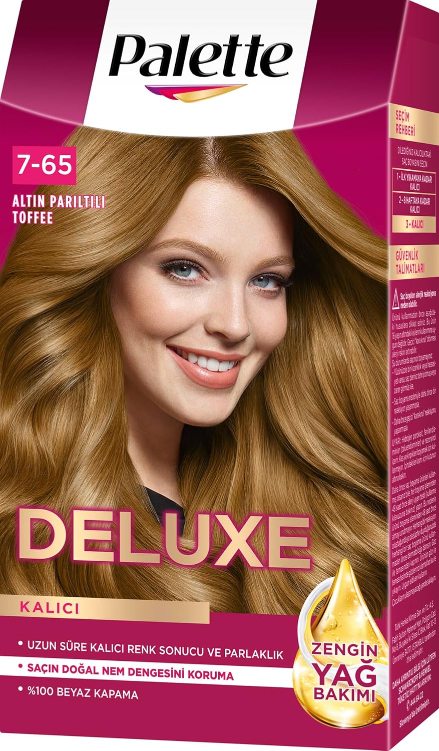 Deluxe 7-65 Altın Parıltılı Toffee