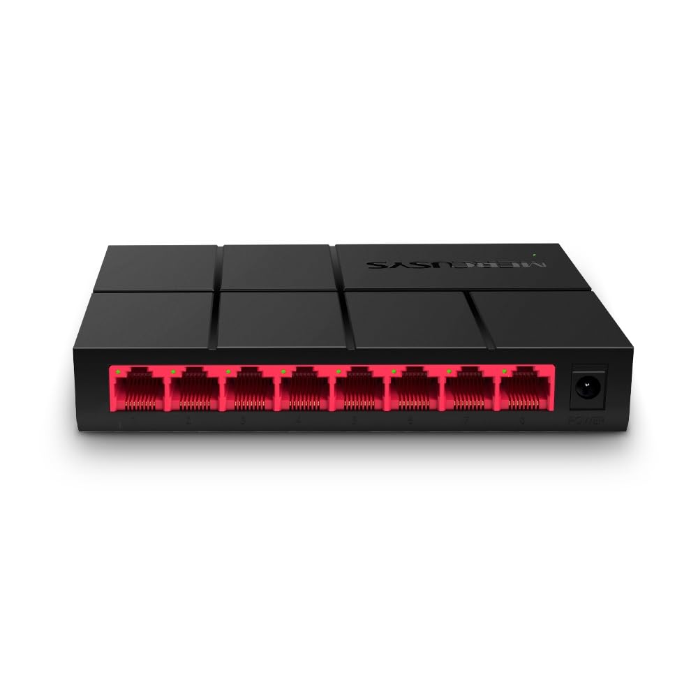 Mercusys MS108G, 8-Port 10/100/1,000 Mbps Masaüstü Switch