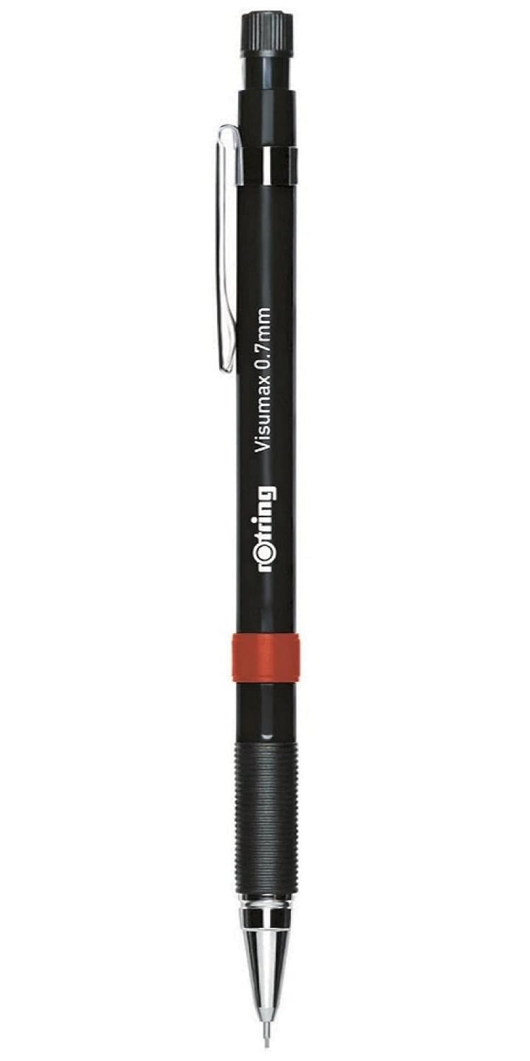 Rotring Visumax Versatil Uçlu Kalem, 0.7 mm, Siyah