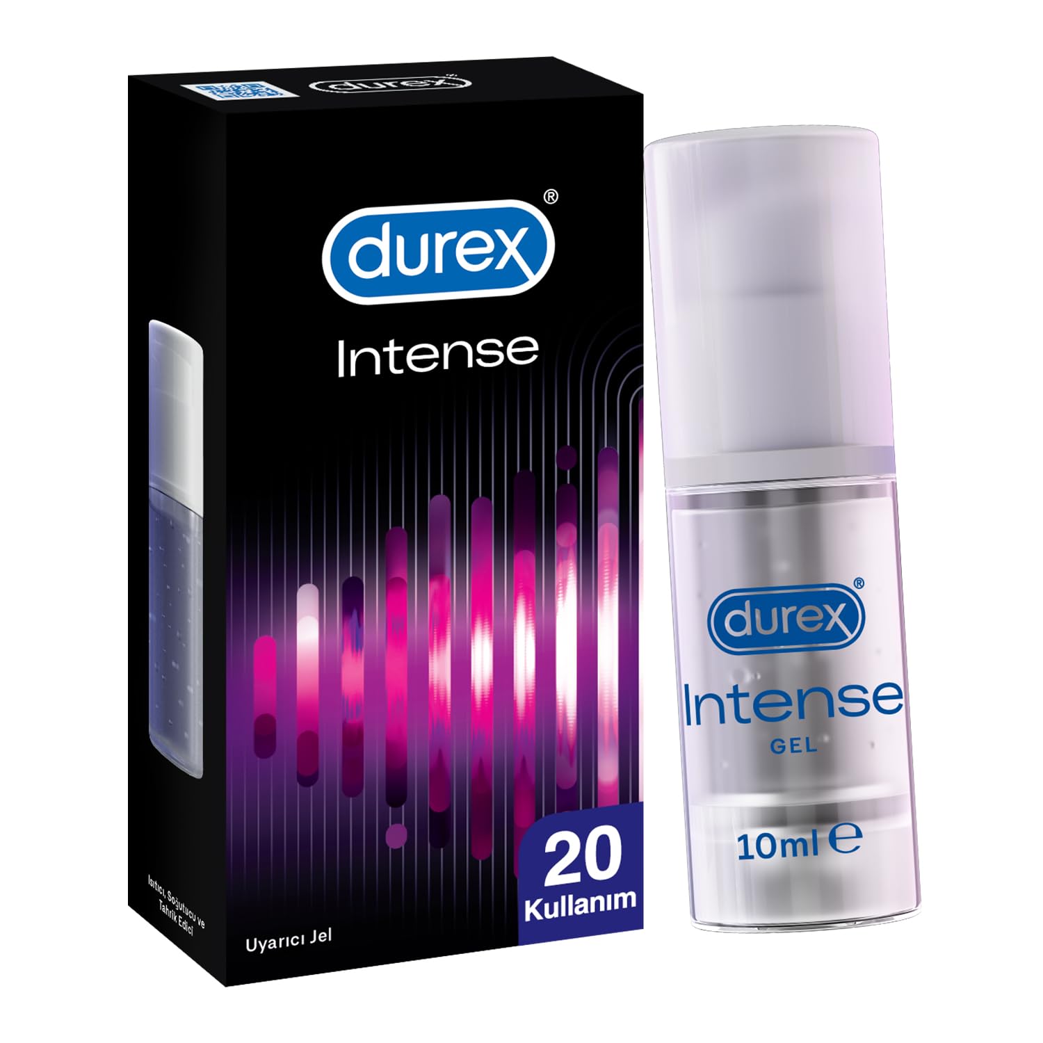 Durex Intense Uyarıcı Jel 20 Kullanım (1 x 10 ml)