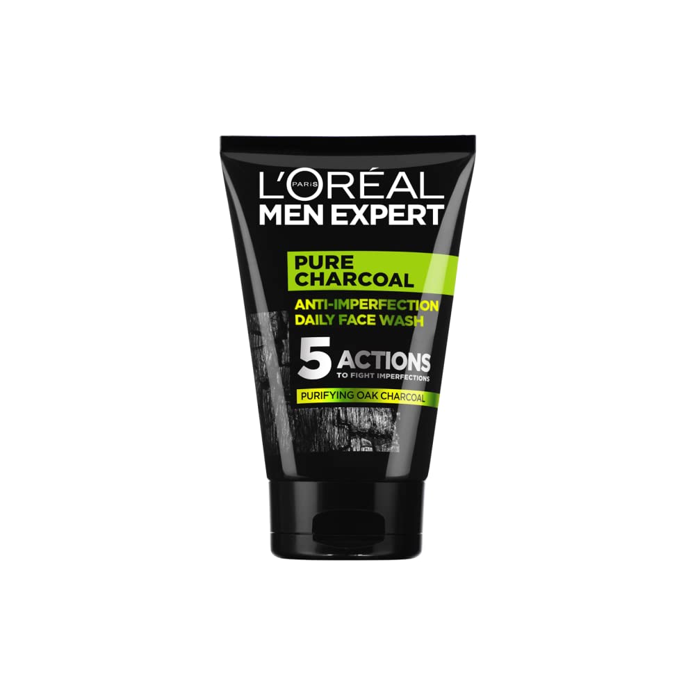 L'Oreal Paris Men Expert Pure Charcoal Cilt Problemlerine Karşı Savaşan Yüz Yıkama Jeli 100 ml