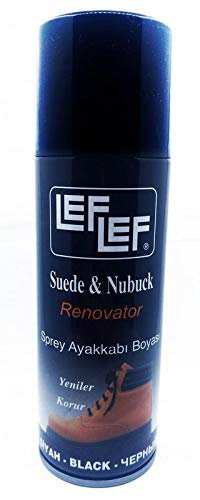 Leflef- Süet Nubuk Sprey Boya -Siyah-200Ml