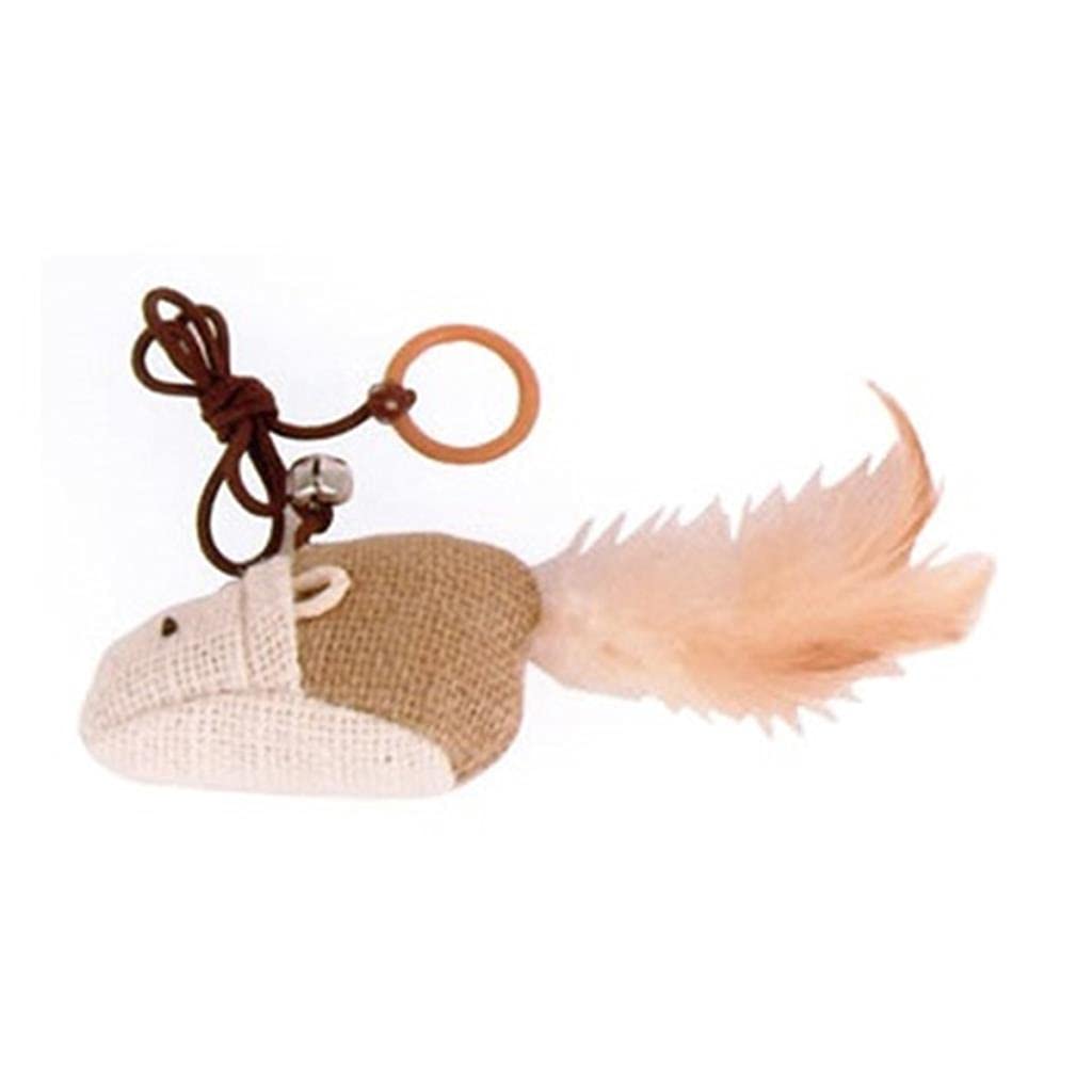 Beeztees Eastland 550064 Askılı Kedi Oyuncağı, Fareli Oyuncak