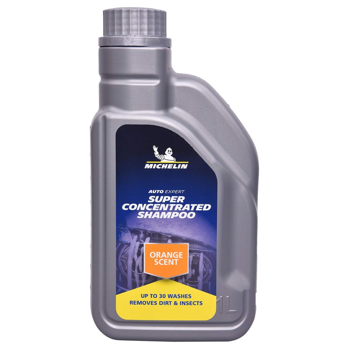 Michelin MC31456 1Litre Portakal Kokulu Süper Konsantre Oto Şampuanı / 30 Yıkama