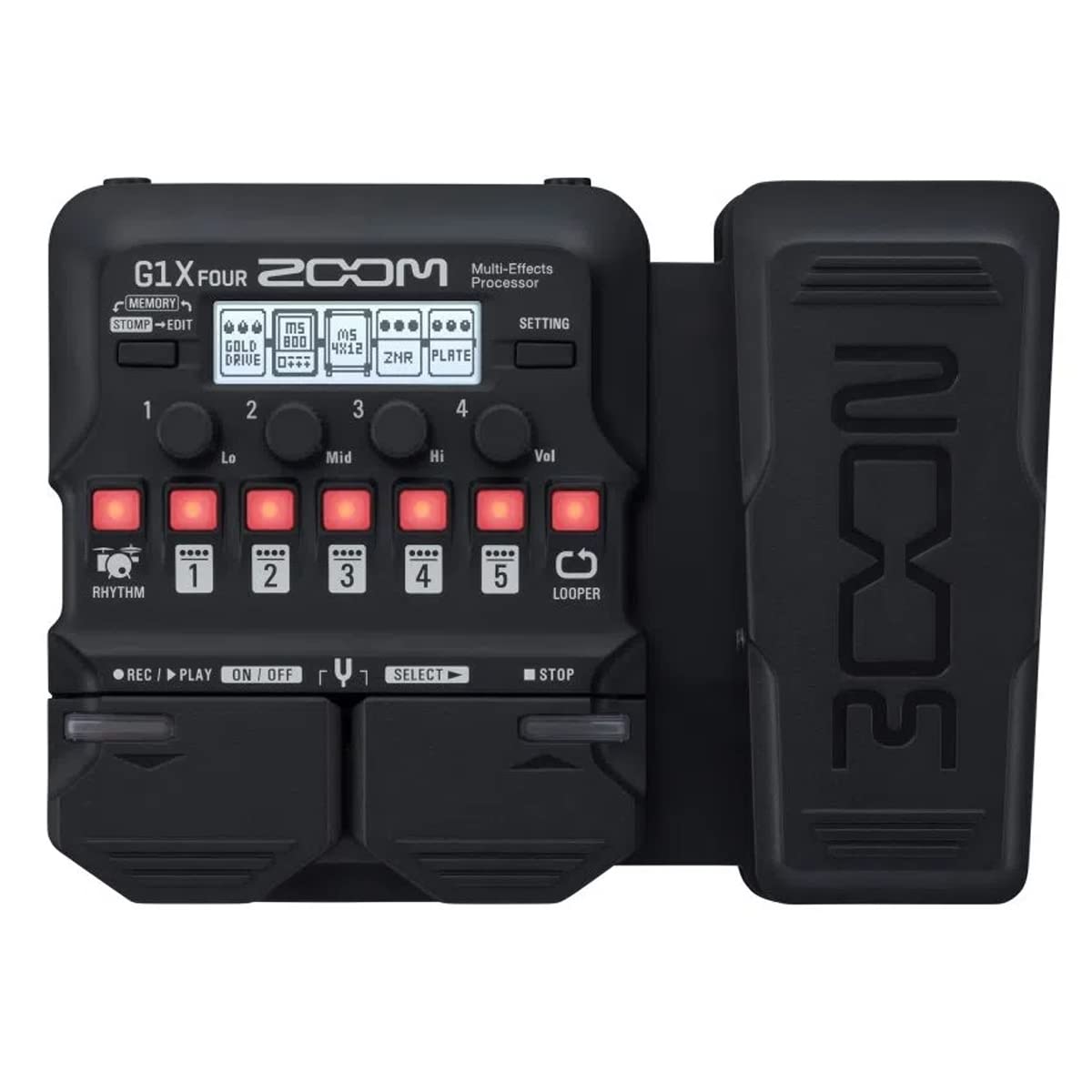 Zoom G1X Four Expression Pedallı Multi-Efekt Prosesörü