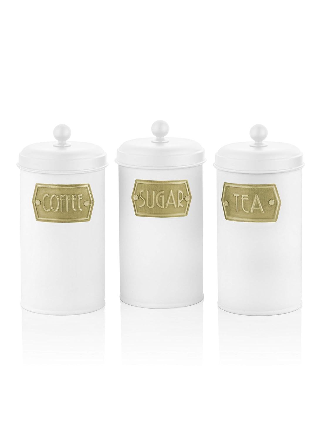 The Mia Çay Şeker Kahve Kavanozu, Beyaz